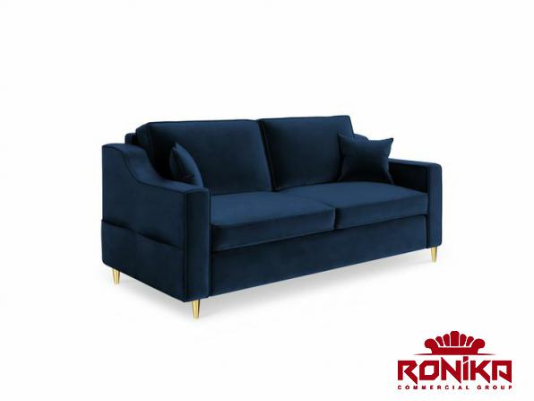 Blue Royal Comfy Office Sofa