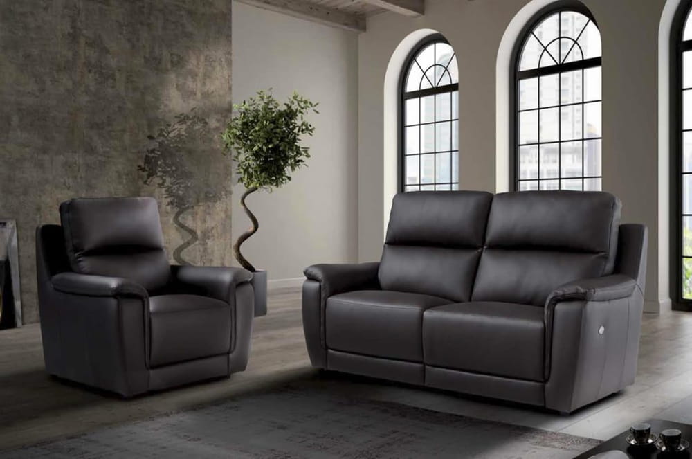  black used leather sofa set manufacturer 