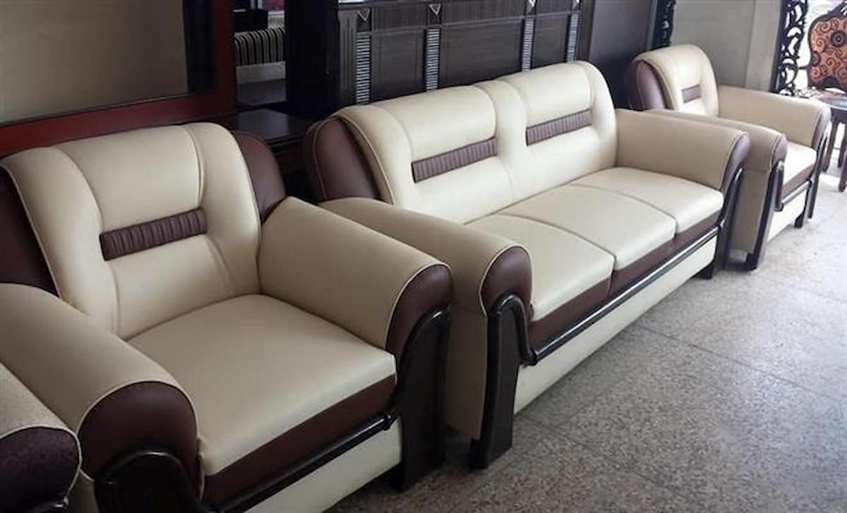  Used Sofa in Bd; Leather Fabric Household Office Public Place 