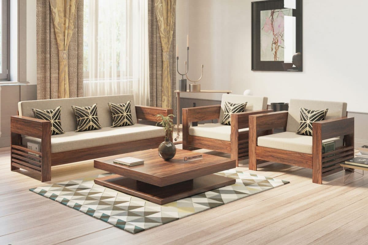  Wooden Sofa in Sri Lanka; Durable Comfortable 3 Types Decorative Medical Ergonomic 