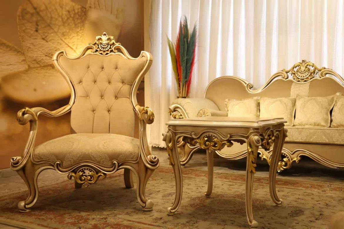 Buy classic wooden sofa set + Best Price