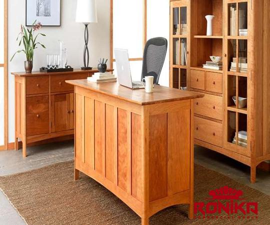 Buy and price of real wood office furniture set