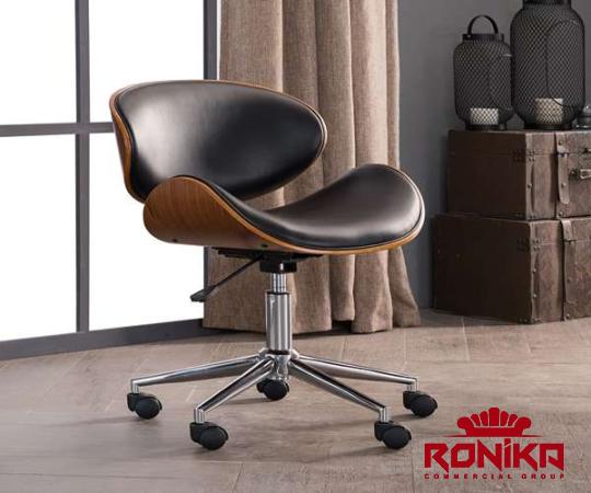 wooden office chair leather | Buy at a cheap price