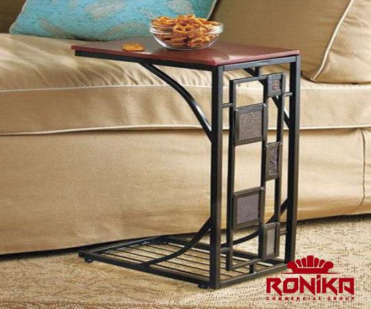 Buy sofa table metal and wood at an exceptional price